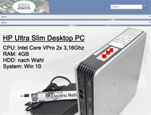 Tablet Screenshot of electro-network.com